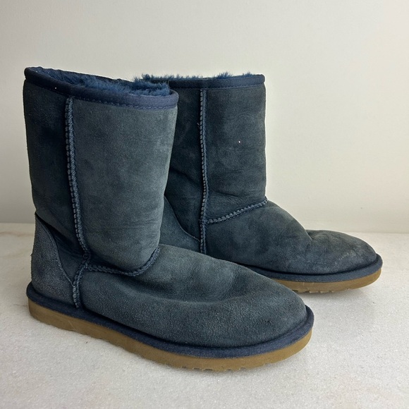 UGG Shoes - UGG Deep Blue Sheepskin Footwear